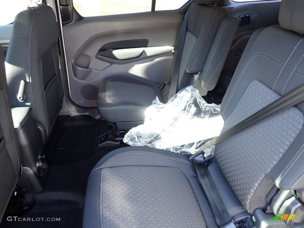 Ebony Interior 2021 Ford Transit Connect XLT Passenger Wagon Photo #140228118