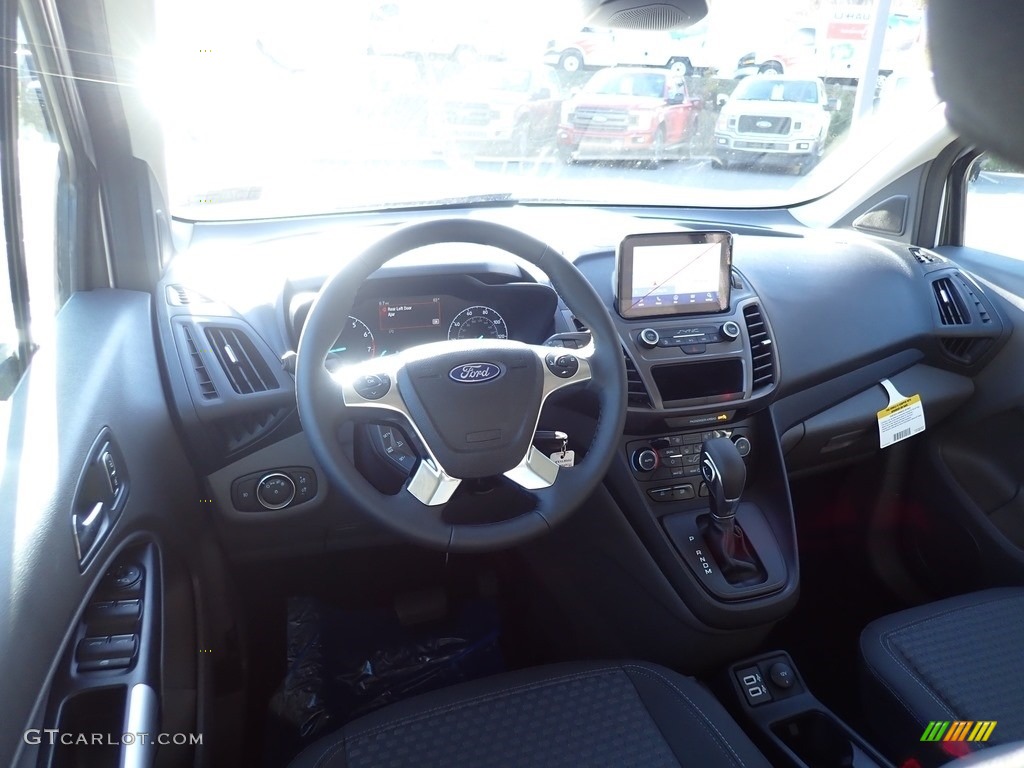 2021 Ford Transit Connect XLT Passenger Wagon Ebony Dashboard Photo #140228158