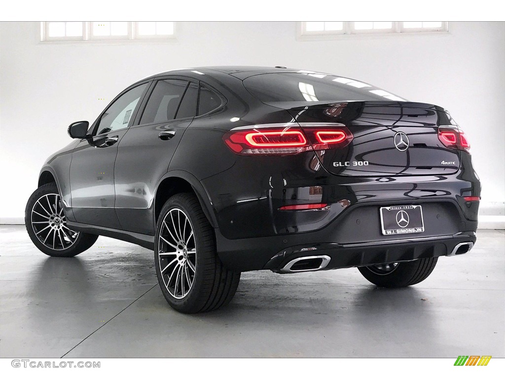 2021 GLC 300 4Matic Coupe - Black / Black photo #2