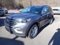 2021 Carbonized Gray Metallic Ford Explorer XLT 4WD  photo #5