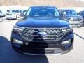 2021 Agate Black Metallic Ford Explorer XLT 4WD  photo #4