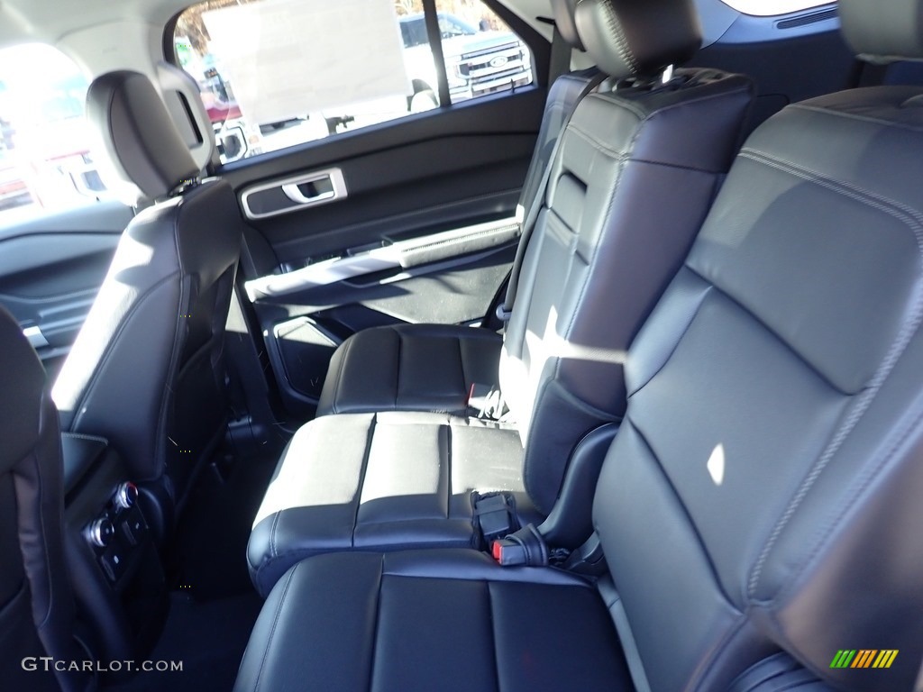 2021 Explorer XLT 4WD - Agate Black Metallic / Ebony photo #8