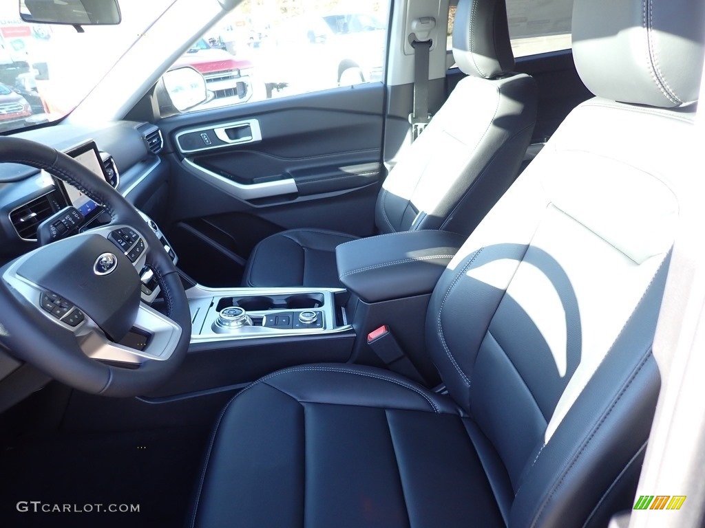 2021 Explorer XLT 4WD - Agate Black Metallic / Ebony photo #10