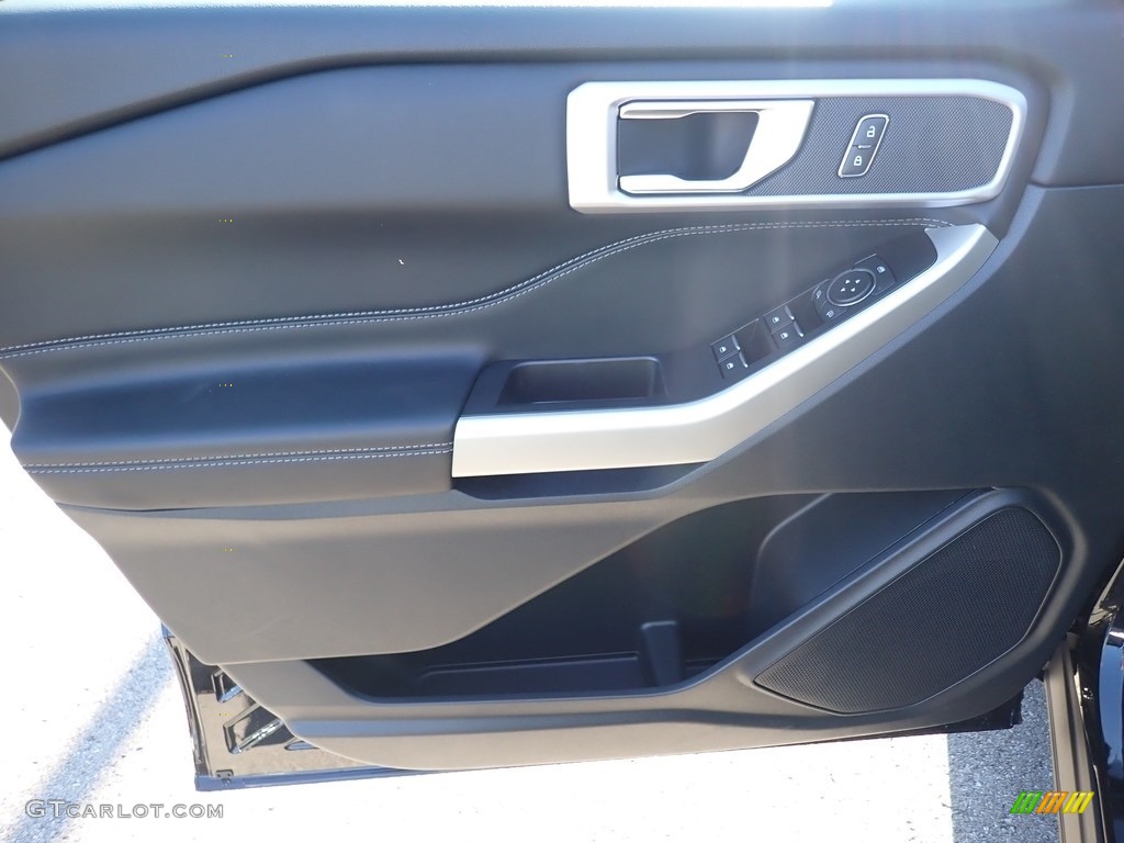 2021 Explorer XLT 4WD - Agate Black Metallic / Ebony photo #11