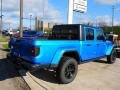 2021 Hydro Blue Pearl Jeep Gladiator Willys 4x4  photo #5