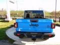 2021 Hydro Blue Pearl Jeep Gladiator Willys 4x4  photo #6