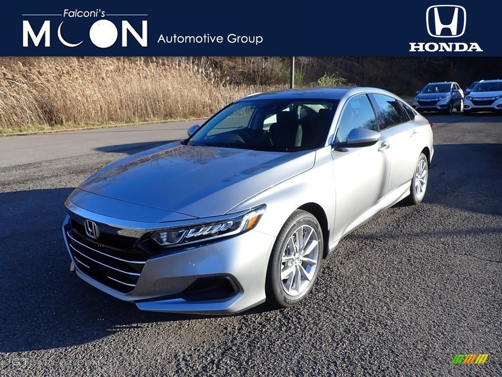 2021 Accord LX - Lunar Silver Metallic / Black photo #1