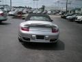 2008 Arctic Silver Metallic Porsche 911 Turbo Cabriolet  photo #6