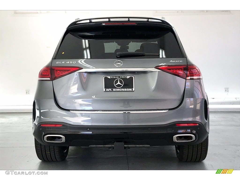 2021 GLE 450 4Matic - Selenite Grey Metallic / Black photo #3