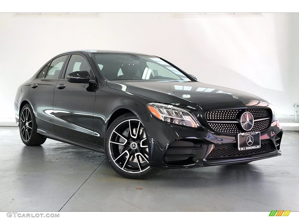 Black 2020 Mercedes-Benz C 300 Sedan Exterior Photo #140230006