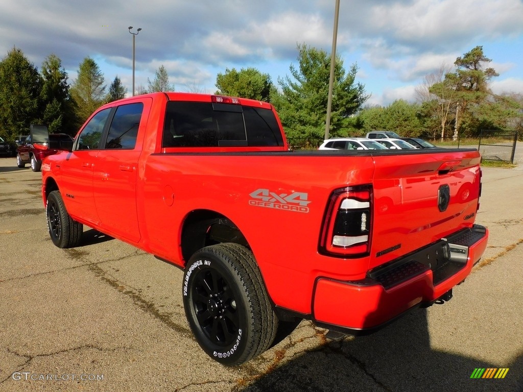 2020 2500 Big Horn Crew Cab 4x4 - Flame Red / Black photo #8