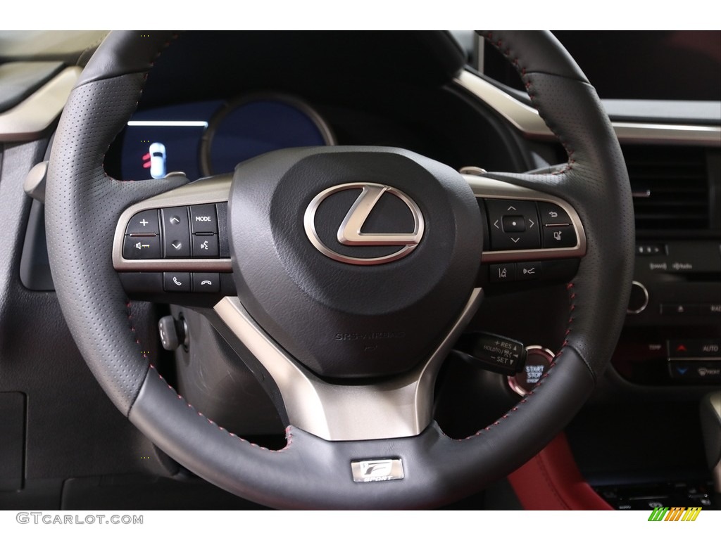 2017 RX 350 F Sport AWD - Nebula Gray Pearl / Rioja Red photo #7