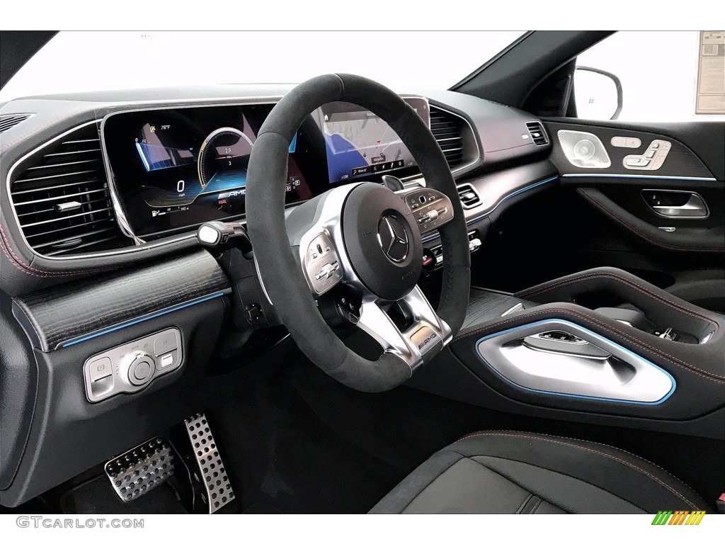2021 Mercedes-Benz GLE 53 AMG 4Matic Coupe Black Dashboard Photo #140231281