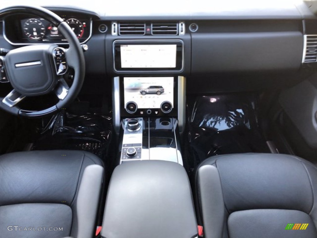 2021 Land Rover Range Rover Sport HSE Dynamic Ebony Dashboard Photo #140231288