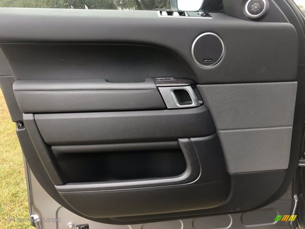 2021 Land Rover Range Rover Sport HSE Dynamic Ebony Door Panel Photo #140231451