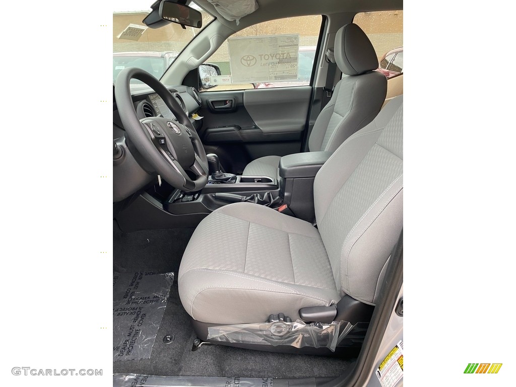 2021 Tacoma SR Double Cab 4x4 - Silver Sky Metallic / Cement photo #2