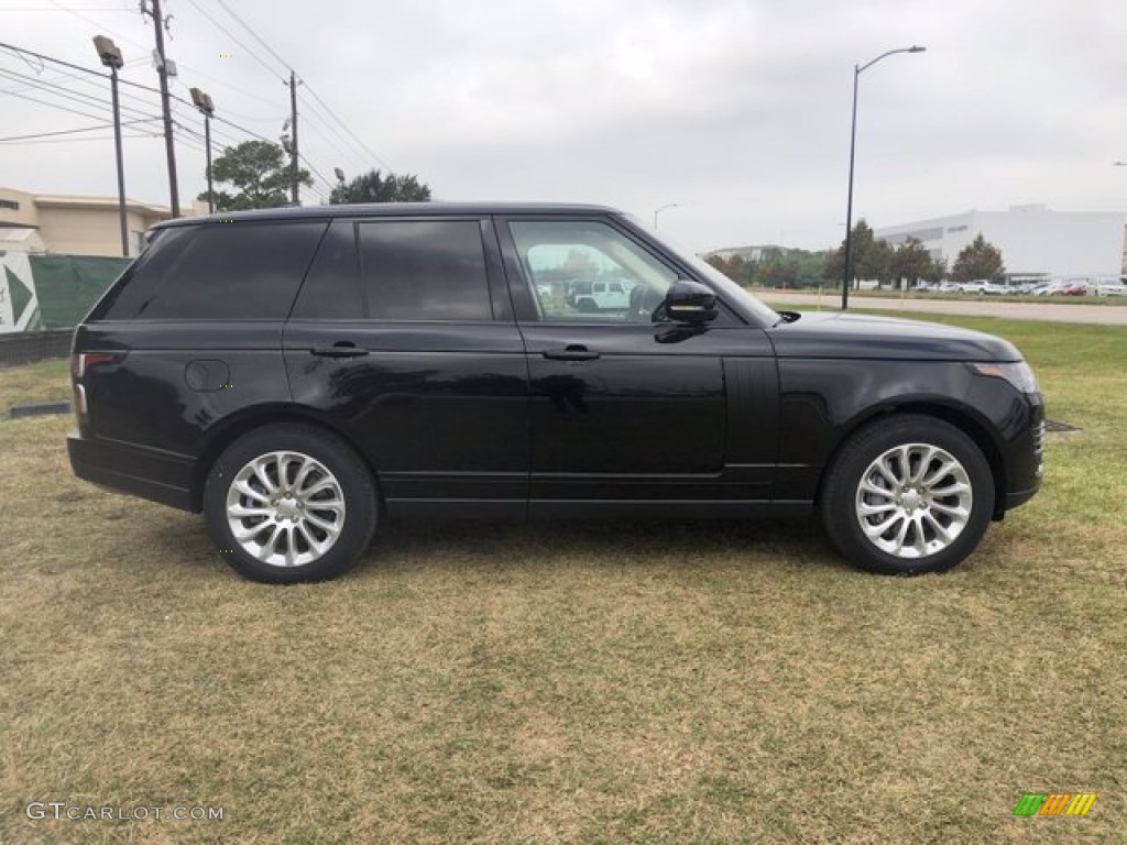 Santorini Black Metallic 2021 Land Rover Range Rover Standard Range Rover Model Exterior Photo #140231928