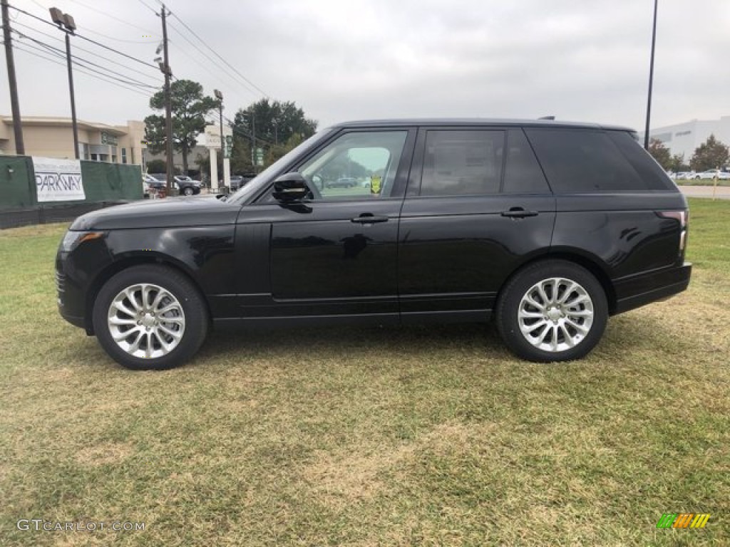 Santorini Black Metallic 2021 Land Rover Range Rover Standard Range Rover Model Exterior Photo #140231949