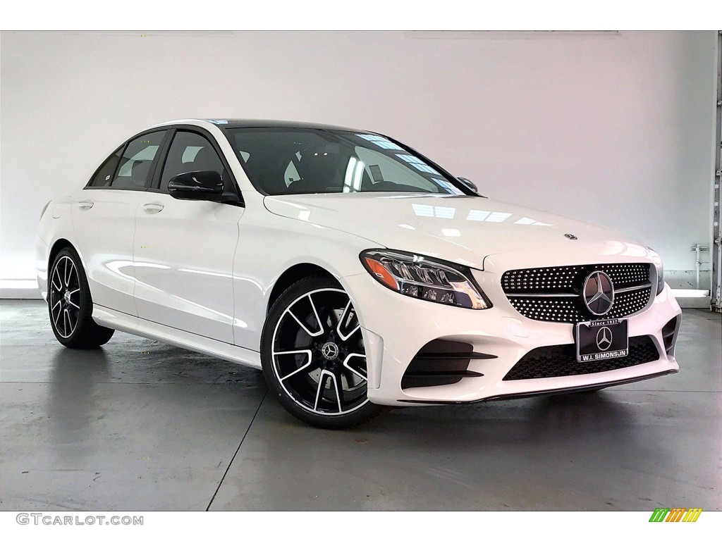 Polar White 2020 Mercedes-Benz C 300 Sedan Exterior Photo #140232150