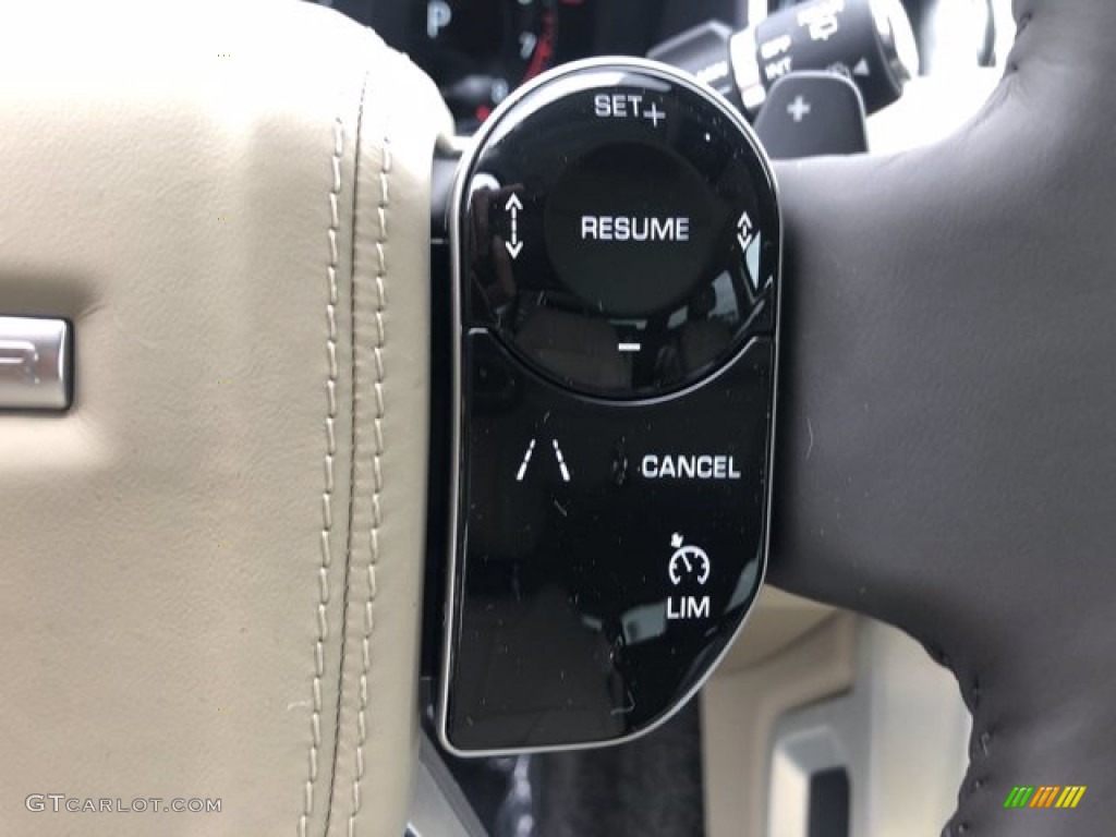 2021 Land Rover Range Rover Standard Range Rover Model Almond/Espresso Steering Wheel Photo #140232207