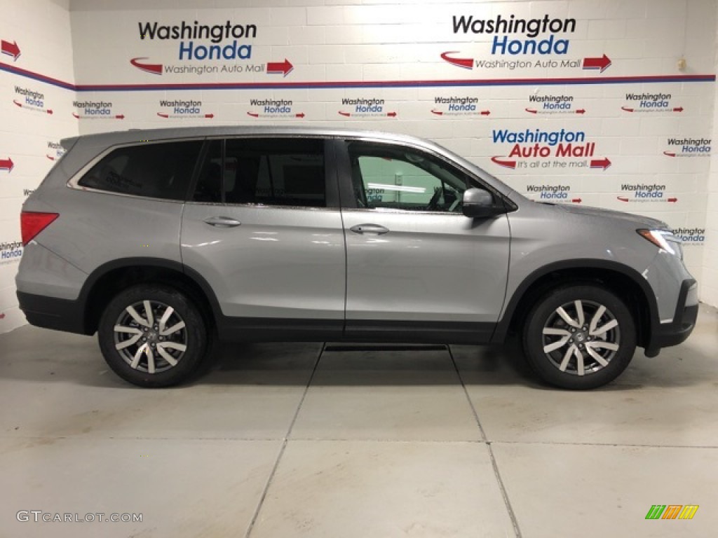 2021 Pilot EX-L AWD - Lunar Silver Metallic / Gray photo #1