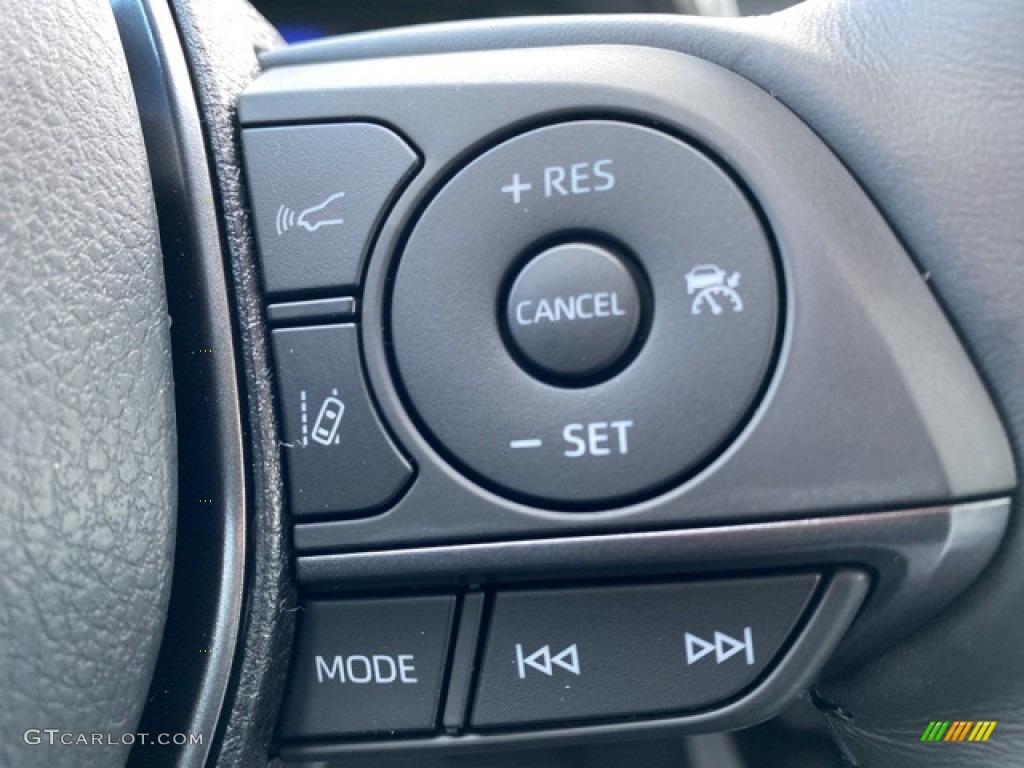 2021 Toyota Camry SE Nightshade Ash Steering Wheel Photo #140232993