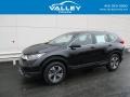 2018 Crystal Black Pearl Honda CR-V LX AWD  photo #1