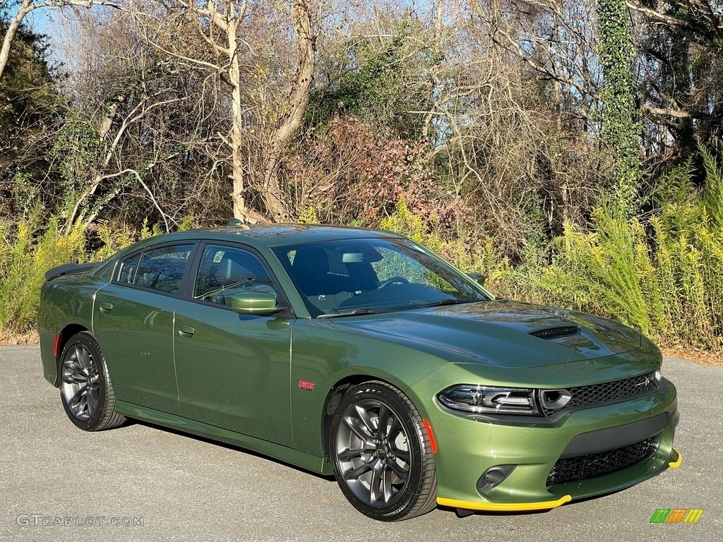 F8 Green 2020 Dodge Charger Scat Pack Exterior Photo #140233521