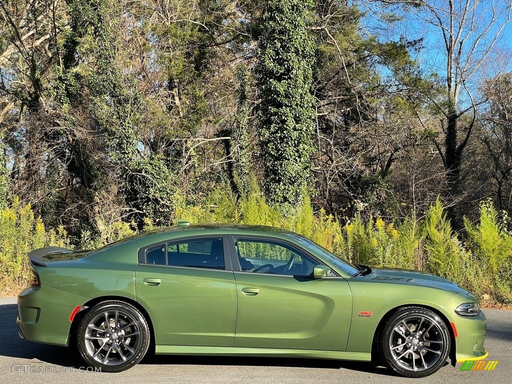 F8 Green 2020 Dodge Charger Scat Pack Exterior Photo #140233560