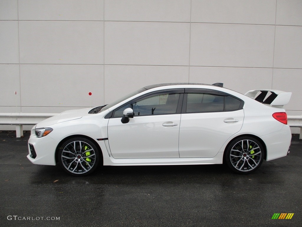 Crystal White Pearl 2020 Subaru WRX STI Exterior Photo #140233791