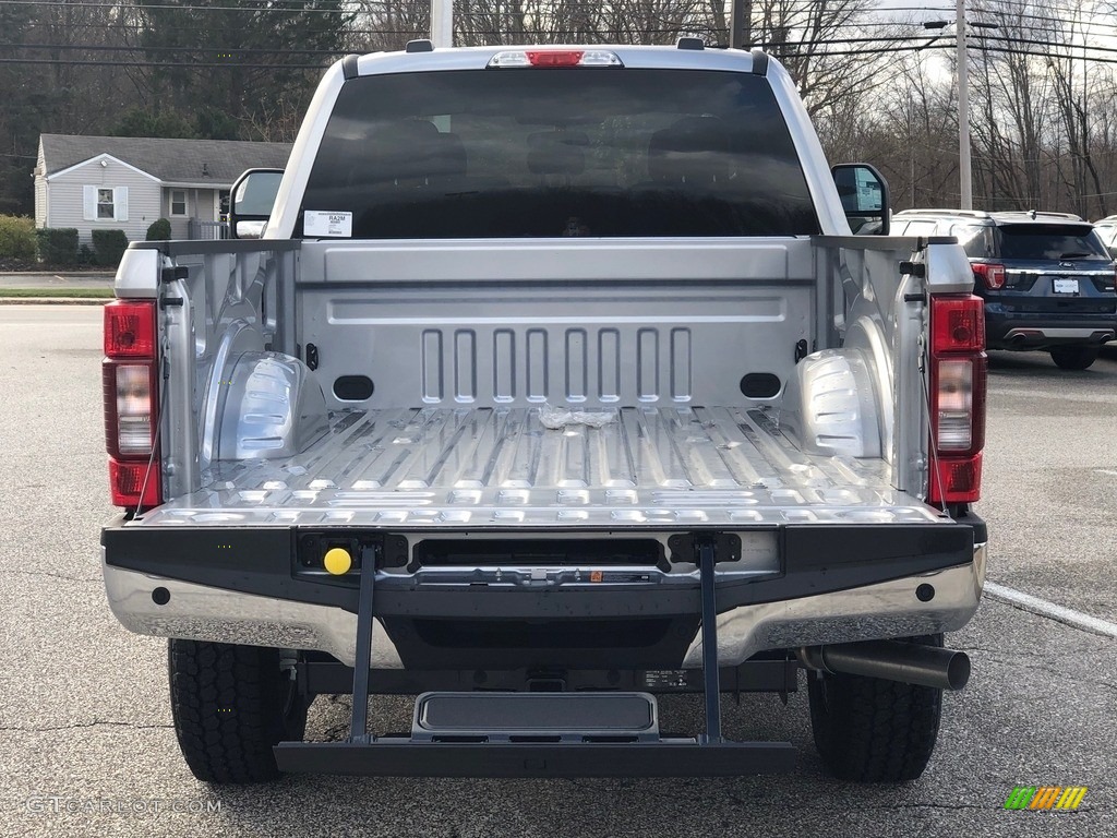 2020 F250 Super Duty XLT SuperCab 4x4 - Iconic Silver / Medium Earth Gray photo #6