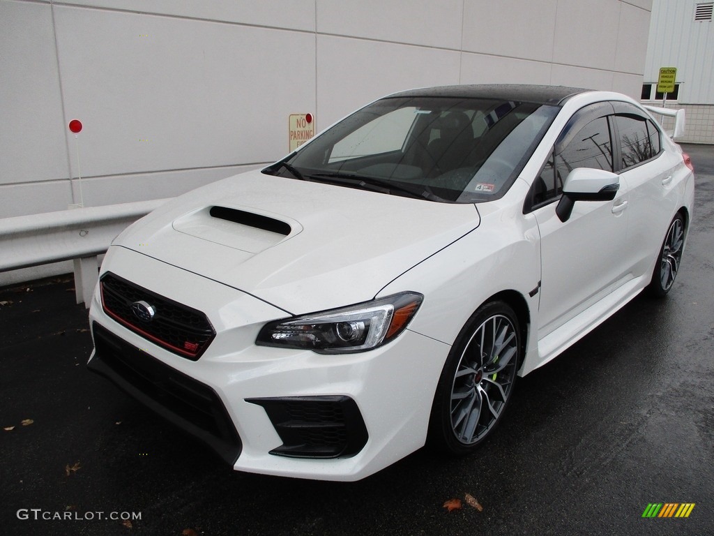 Crystal White Pearl 2020 Subaru WRX STI Exterior Photo #140233965