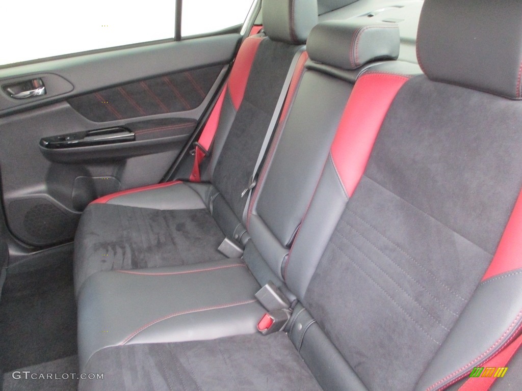 Black Ultra Suede/Carbon Black Interior 2020 Subaru WRX STI Photo #140234046