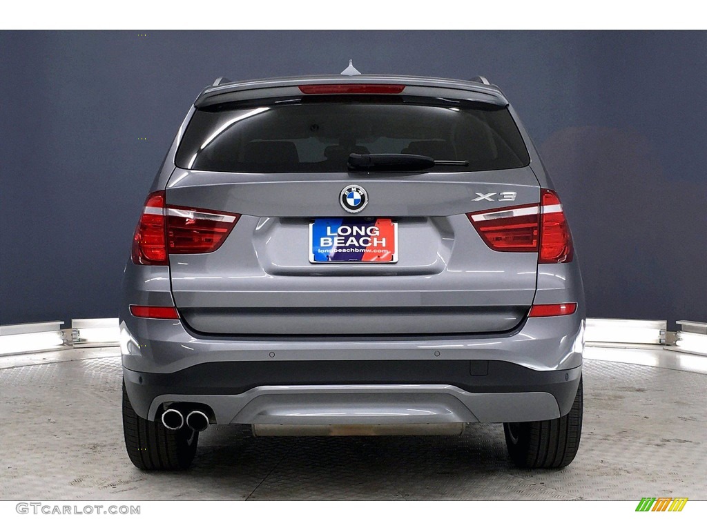 2017 X3 xDrive28i - Space Gray Metallic / Black photo #3