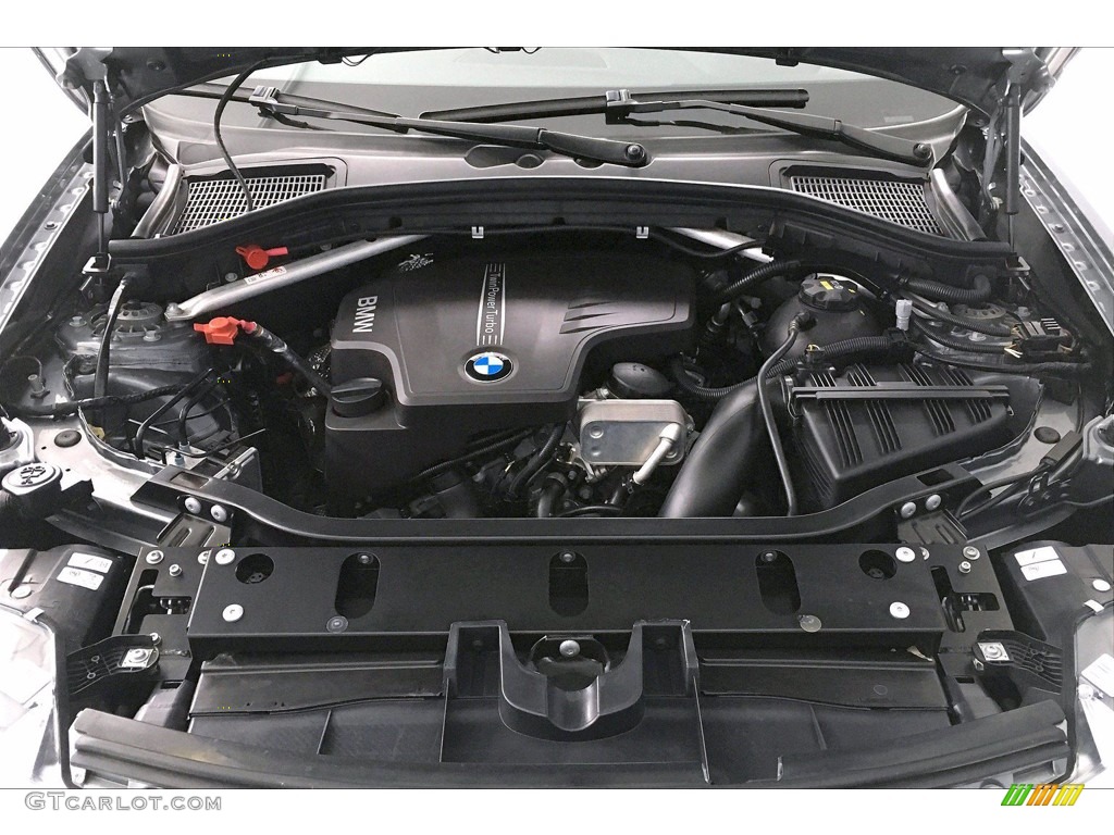 2017 X3 xDrive28i - Space Gray Metallic / Black photo #9