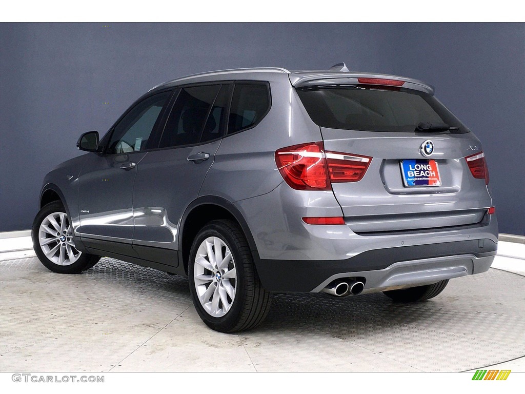 2017 X3 xDrive28i - Space Gray Metallic / Black photo #10