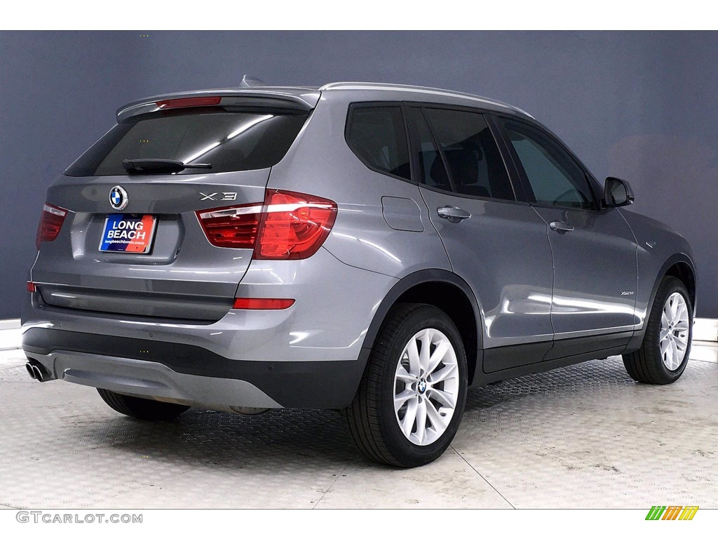 2017 X3 xDrive28i - Space Gray Metallic / Black photo #13