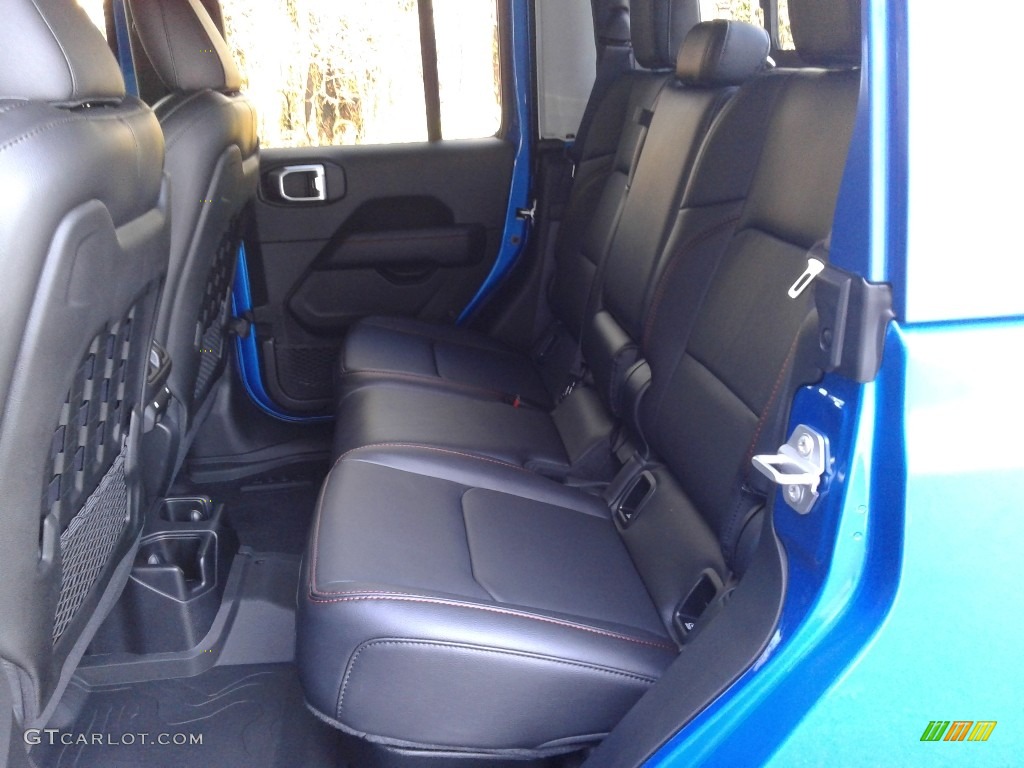 2021 Gladiator Rubicon 4x4 - Hydro Blue Pearl / Black photo #14