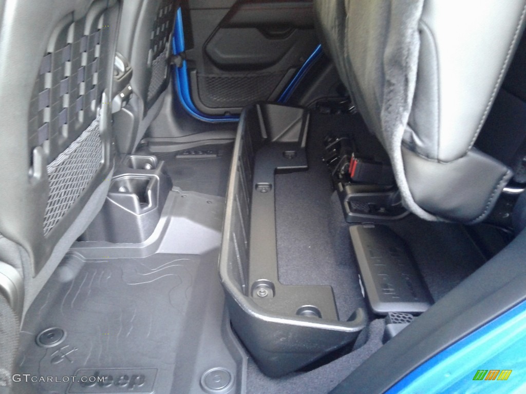 2021 Gladiator Rubicon 4x4 - Hydro Blue Pearl / Black photo #15