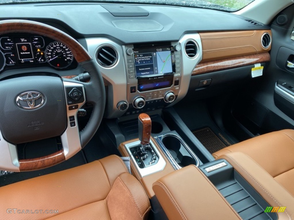 1794 Edition Brown/Black Interior 2021 Toyota Tundra 1794 CrewMax 4x4 Photo #140234871