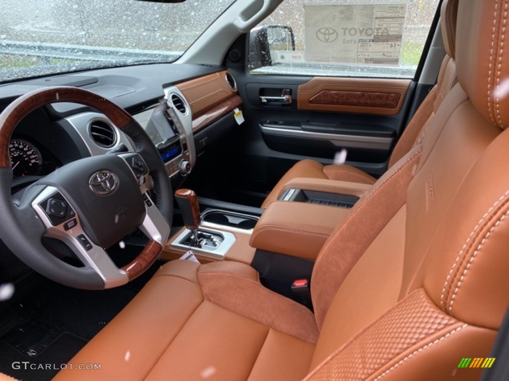 1794 Edition Brown/Black Interior 2021 Toyota Tundra 1794 CrewMax 4x4 Photo #140234892