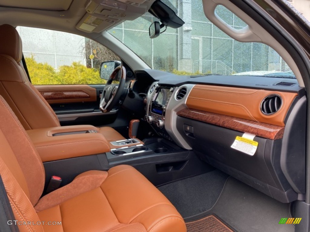 1794 Edition Brown/Black Interior 2021 Toyota Tundra 1794 CrewMax 4x4 Photo #140235066