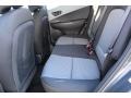 2021 Hyundai Kona Black/Gray Interior Rear Seat Photo