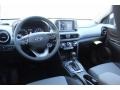 2021 Hyundai Kona Black/Gray Interior Dashboard Photo