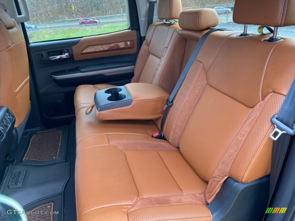 2021 Toyota Tundra 1794 CrewMax 4x4 Rear Seat Photo #140235438