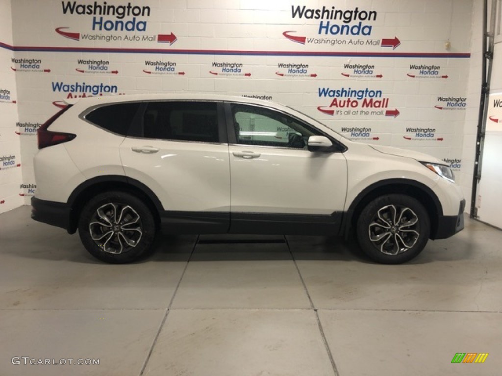 2021 CR-V EX-L AWD - Platinum White Pearl / Ivory photo #1