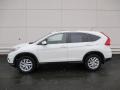 2016 White Diamond Pearl Honda CR-V EX AWD  photo #2