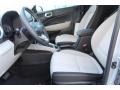Gray 2021 Hyundai Venue SEL Interior Color
