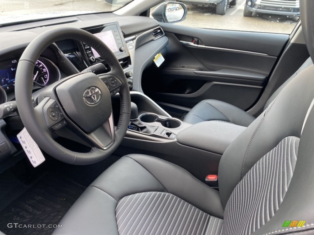 Black Interior 2021 Toyota Camry SE Nightshade AWD Photo #140237034