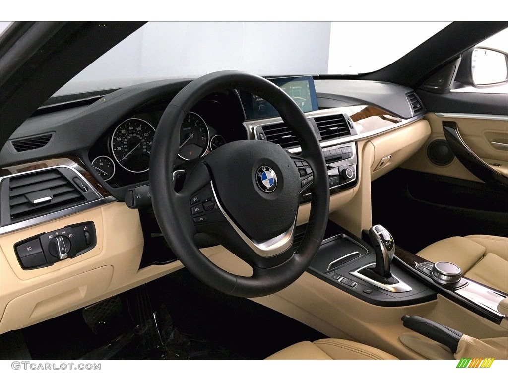2018 4 Series 430i Gran Coupe - Imperial Blue Metallic / Venetian Beige/Black photo #21